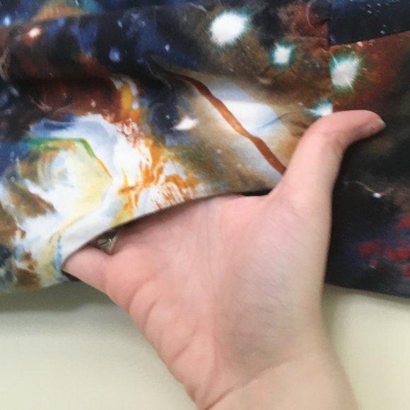 Heart and Solar System A-Line Dress Modcloth sz L - Picture 4 of 4